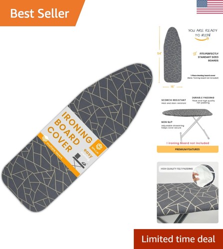 Ironing board cover - and, pad
