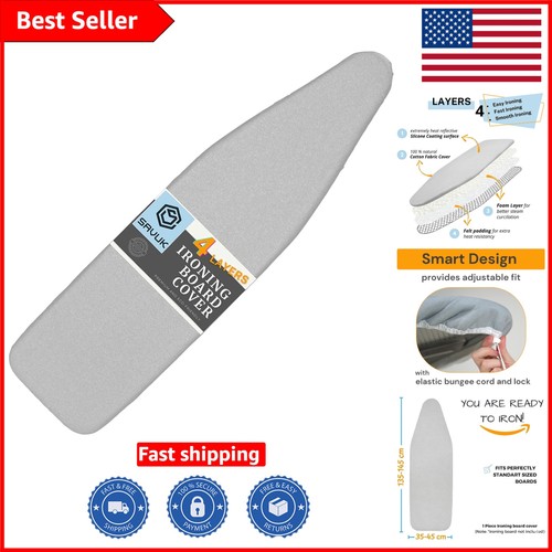 Silicone coated ironing board - coated,