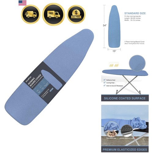 Ironing board cover and - board,