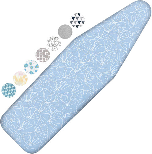 Ironing board cover and - board,