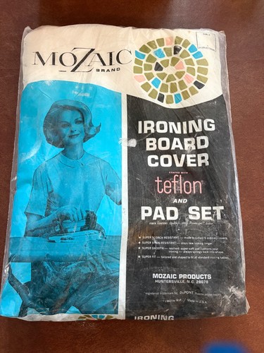 Vintage deluxe ironing board - ironing,